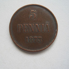 5 PENNIÄ 1873 - pikkukuva 1