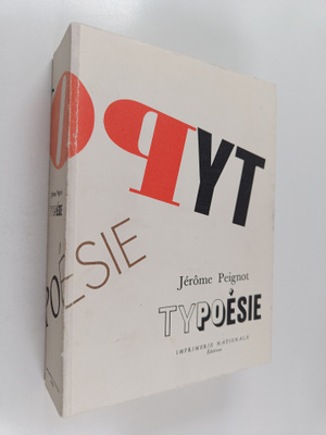Jerome Peignot : Typoesie