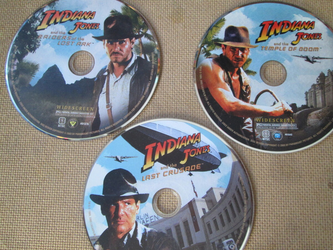Indiana Jones - kolme elokuvaa  3DVD