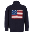 GANT sininen lippu NEULETAKKI 134/140 cm, ovh 149,90 € UUSI - pikkukuva 1