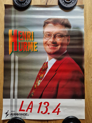 Henri Hurme Keikkajuliste 60 x 42 cm