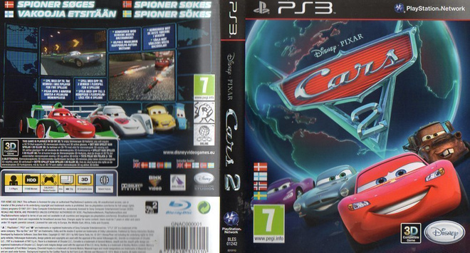 disney pixar cars 2	(24 487)	k			PS3