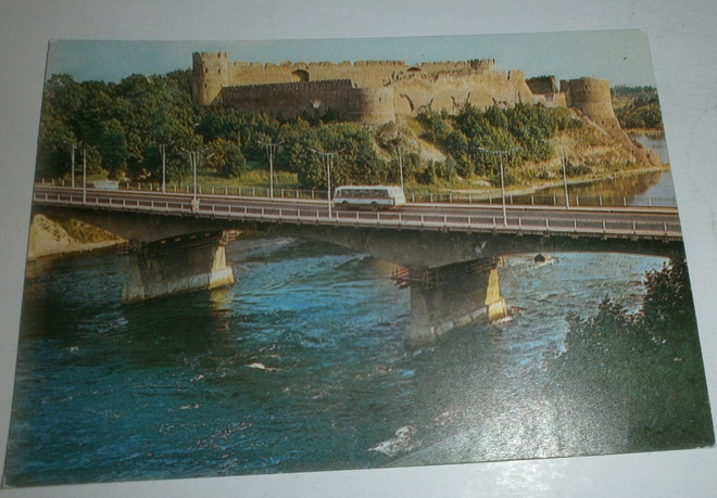 Eesti NSV, Ystävyyden silta Narva-joella v. 1985, ei p.