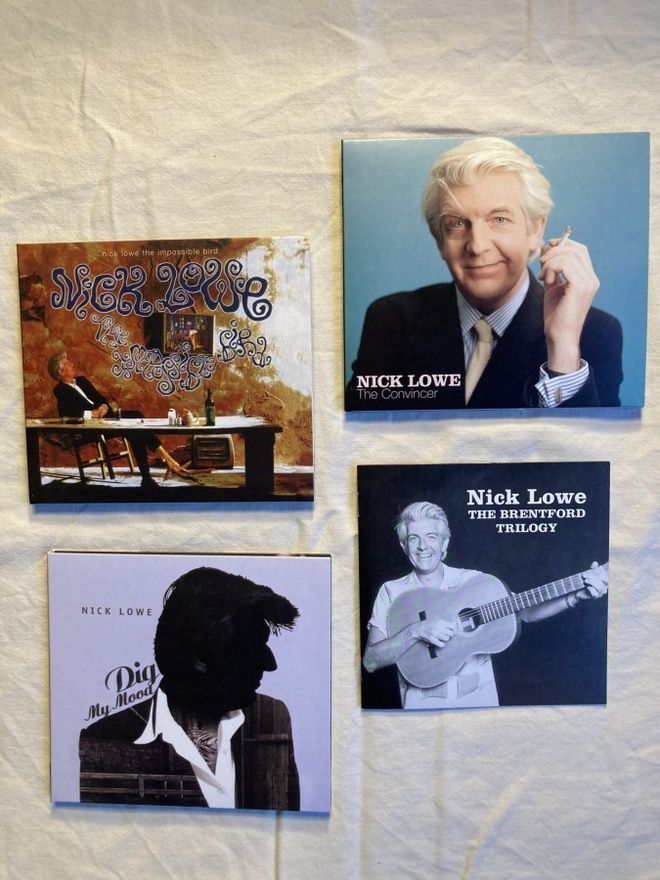 NICK LOWE: The Brentwood Trilogy, CD x 3, uusia