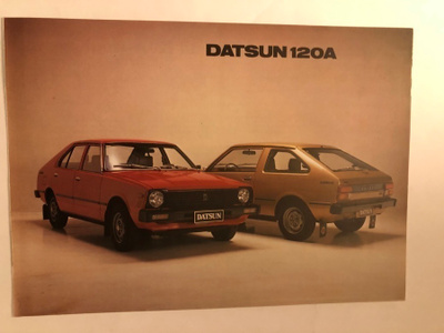 Myyntiesite - Datsun 120 A - 1979