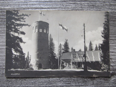 KUOPIO.....Puijo, vanha kortti.