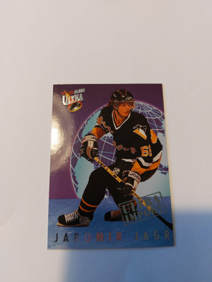 1992-93 Ultra Imports #6 Jaromir Jagr