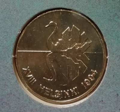 Rahapajan jetoni - XVIII Helsinki 1994, UNC