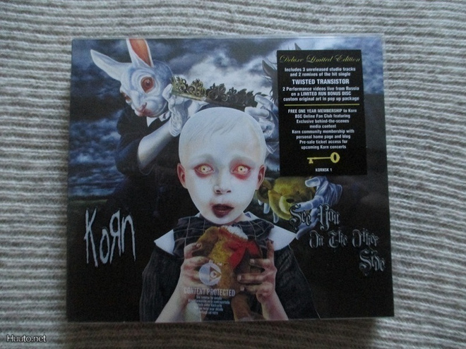 KORN:SEE YOU IN THE OTHER SIDE HIENO DIGIPACK