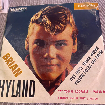 BRIAN HYLAND: Itsy Bitsy Teenie Weenie - EP * SWE 1960