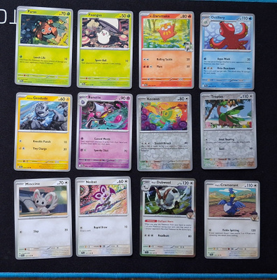 Pokemon kortit 12kpl (#168 Journey Together)