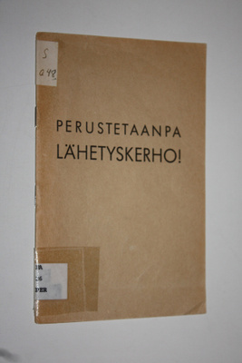 Perustetaanpa lähetyskerho!