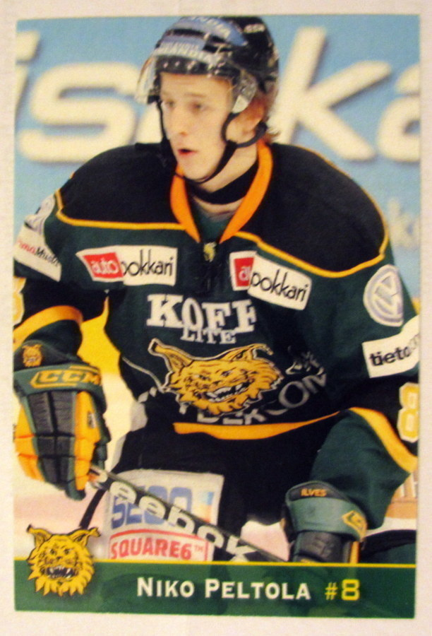 Niko Peltola Ilves teamset kortti