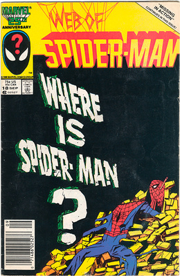 Web of Spider-Man #18 (Marvel, September 1986)