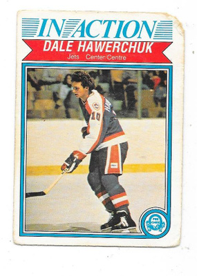 1982-83 OPC #381 Dale Hawerchuk , Winnipeg Jets