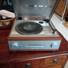 Lp soitin-radio yhdistelmä integrated turntable - pikkukuva 1