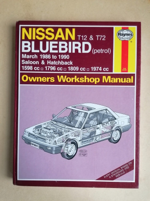 Korjausopas NISSAN BLUEBIRD
