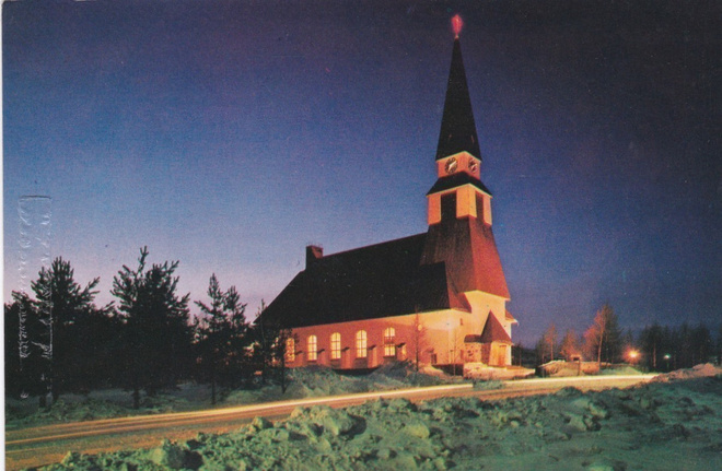 KIRKKOKORTTI - ROVANIEMEN KIRKKO - 11