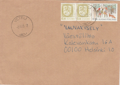 Postileima, VETELI