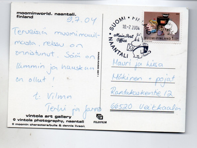 Naantali: Muumit (erikoisleima 10.7.2004)
