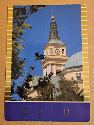Oulu, Oulun tuomiokirkko. kulk.1991