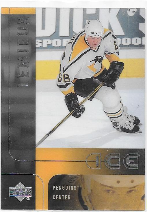 2001-02 Upper Deck Ice #36 Mario Lemieux Pittsburgh Penguins