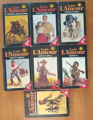 7 x Louis L'Amour, Otava 1983-1985
