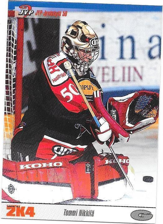 2003-04 CardSet #72 Tommi Nikkilä JYP MV