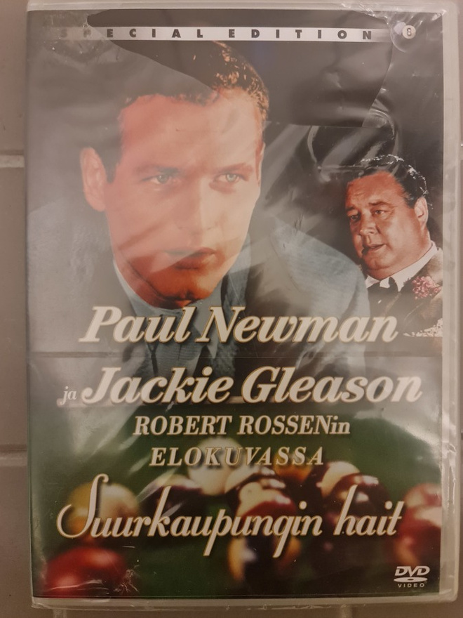 Suurkaupungin hait (1961) Paul Newman (uusi, 2DVD)