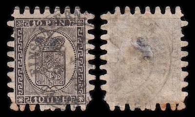 7d_III o Isohampainen 10 pen (1866)