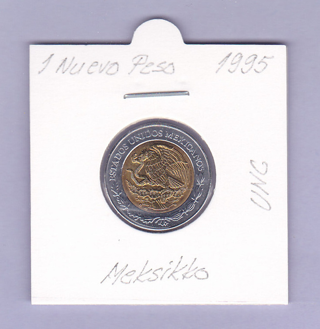Meksikko 1 Peso v.1995 KM#550