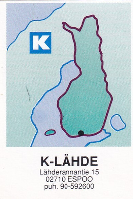 Espoo. K - Lähde. Lähderannantie 15, Kesko , s77