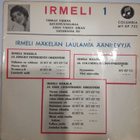 IRMELI MÄKELÄ Irmeli 1 Ep MY-EP 722 vuodelta 1959 - pikkukuva 2