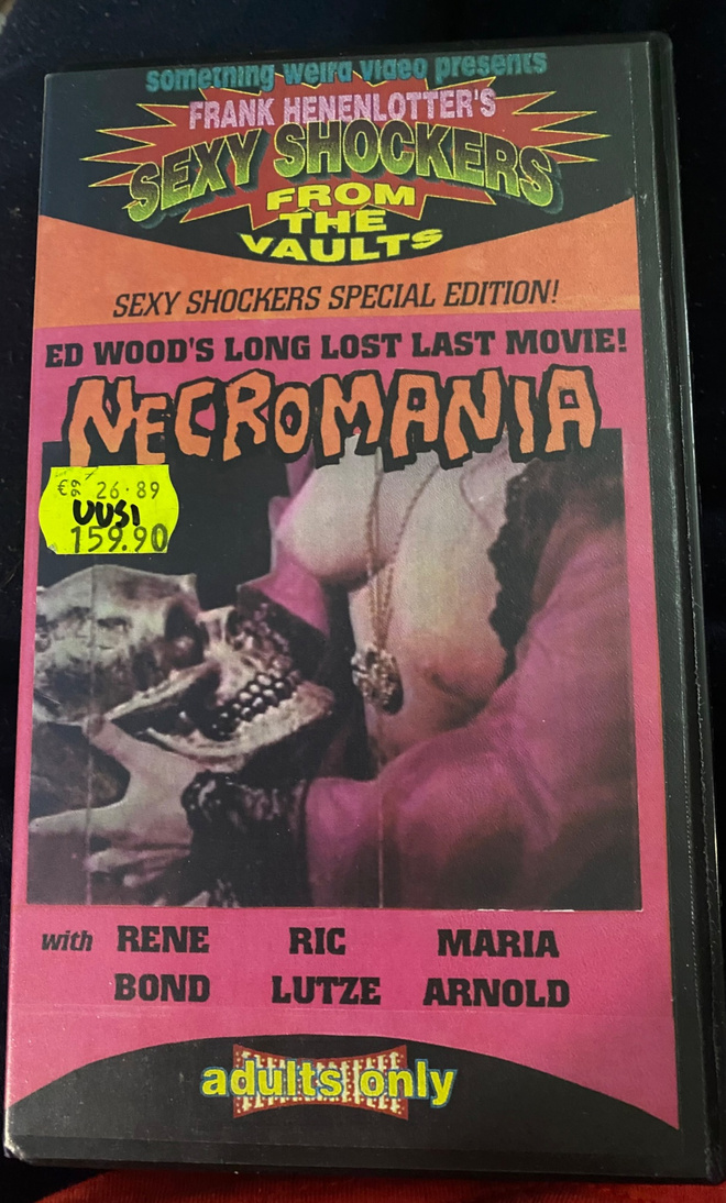 Necromania (1971) - Ed Wood VHS Something Weird