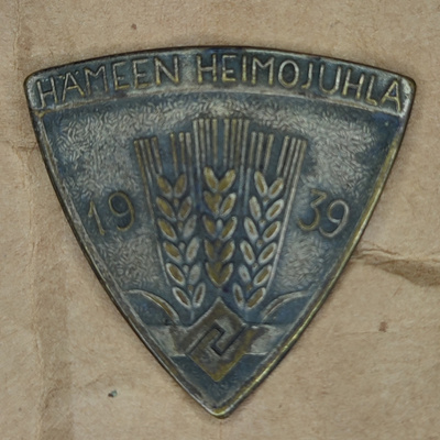 Hämeen Heimojuhla 1939 neulamerkki