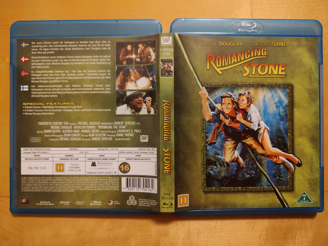 Romancing the Stone Blu-ray