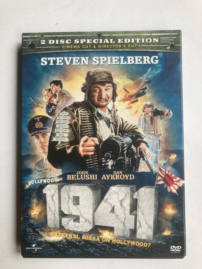 1941, DVD x 2, Spielberg, Belushi, Aykroyd