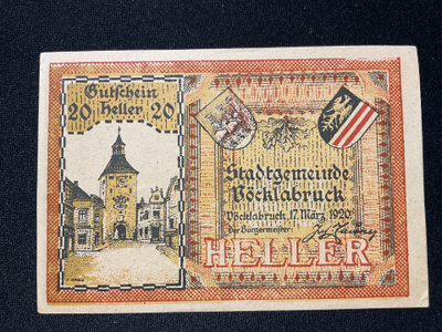 Stadgemeinde Böcklabruck 17.März 1920