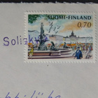 Pp_leima SOLISKYLÄ Havis Amanda -merkillä, kulk. 1975 - pikkukuva 2