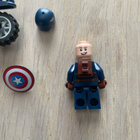 LEGO - Super Heroes -SH0973: Captain America + Moottoripyärä - pikkukuva 4