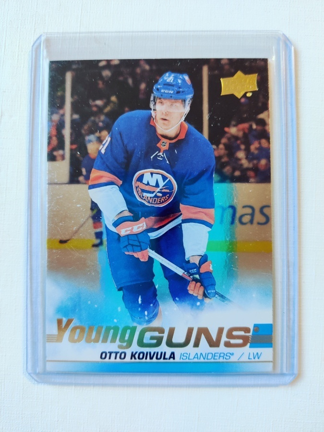 Otto Koivula - 19-20 UD Young Guns Silver Foil