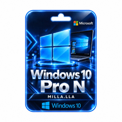 Windows 10 Pro N lisenssiavain ilman mediasovelluksia