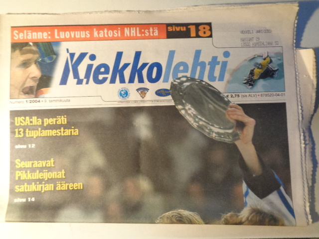 Kiekkolehti Nro 1/2004 (6.2)
