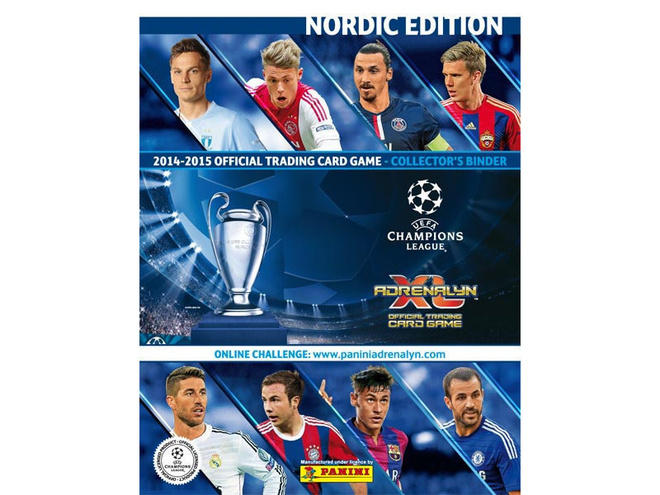 UEFA CHAMPIONS LEAGUE ADRENALYN 2014-2015 Erikoiskortit