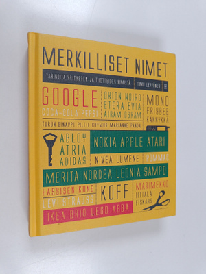 Timo Leppänen : Merkilliset nimet : tarinoita yritysten j...