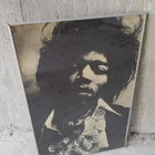 Vanha Jimi Hendrix poster , Barrie Wentzell 1967 London - pikkukuva 1