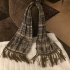 Made in Italy kuviollinen 100% silkki huivi - pikkukuva 1