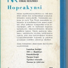 Erkki Rekimies, Hopeakynsi - pikkukuva 2