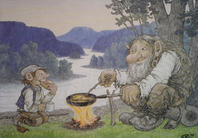 Rolf Lidberg: Kala paistuu paistinpannulla