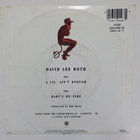 DAVID LEE ROTH - A LIL ' AIN ' T ENOUGH / BABY .. EX+/VG+ 7" - pikkukuva 2